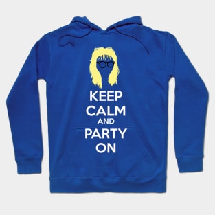 Keep Calm and Party On Hoodie